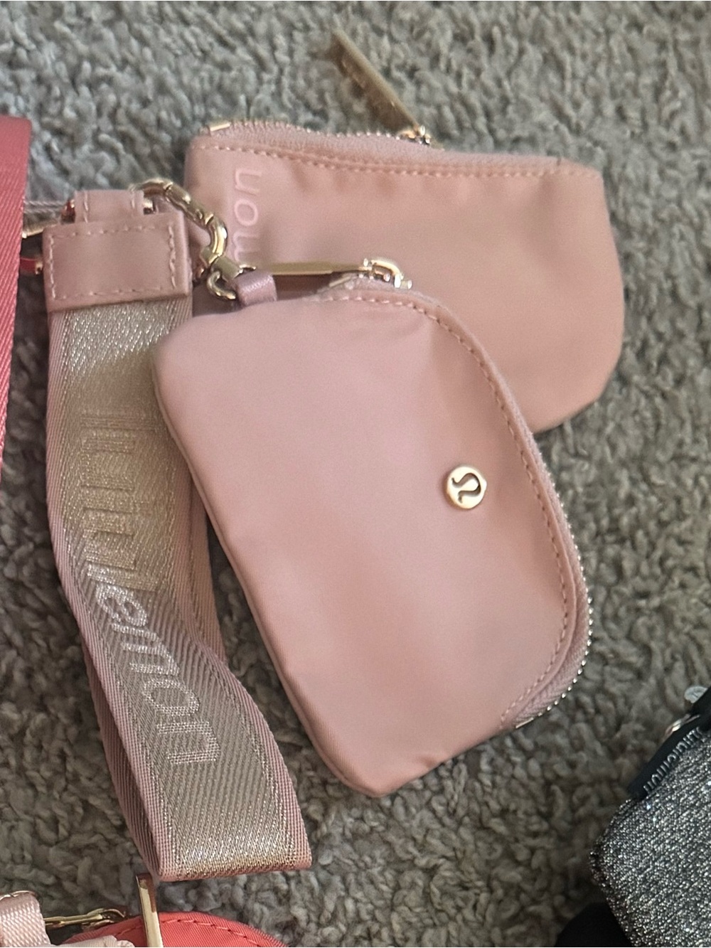 lululemon athletica Pink Multi-Pouch Bag